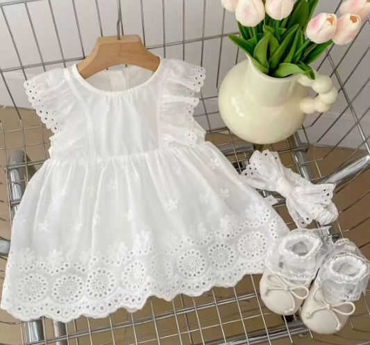 Set Vestido Bautizo